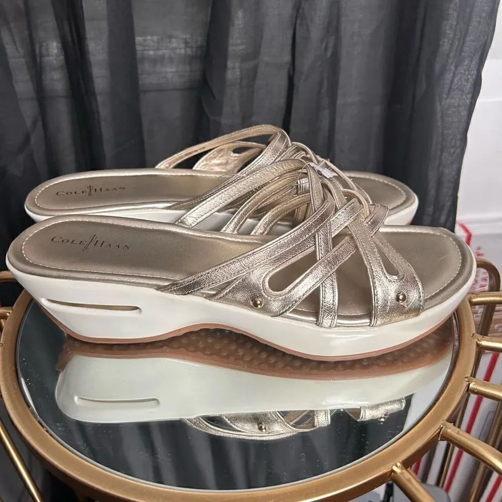 Cole Haan Air Ezra Strappy Wedge - Picture 6 of 8